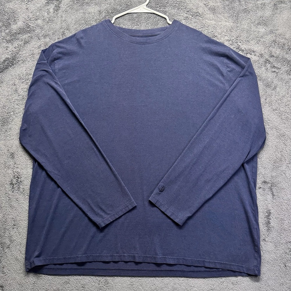 Coolibar UPF 50 Bamboo Shirt Mens 2XL Long Sleeve Sun Shirt Performance Stretch